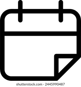 Calendar icon symbol vector image
