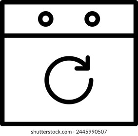 Bild Vektorgrafik Kalendersymbol