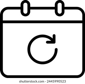 Calendar icon symbol vector image