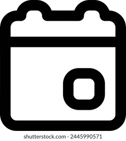 Símbolo de Vector de calendario Imagen