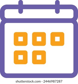 Símbolo de Vector de calendario Imagen