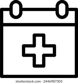 Símbolo de Vector de calendario Imagen