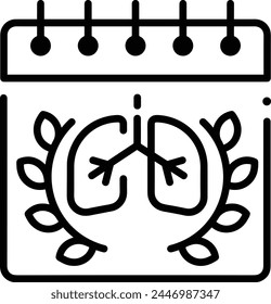 Símbolo de Vector de calendario Imagen