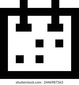 Calendar icon symbol vector image