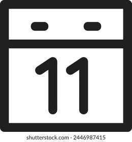 Calendar icon symbol vector image