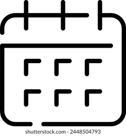 Bild Vektorgrafik Kalendersymbol