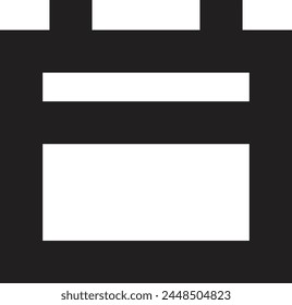 Símbolo de Vector de calendario Imagen