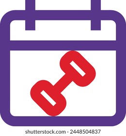Símbolo de Vector de calendario Imagen