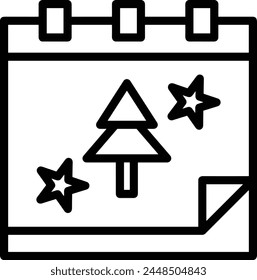 Calendar icon symbol vector image