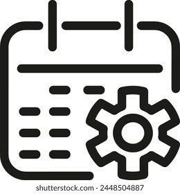 Símbolo de Vector de calendario Imagen