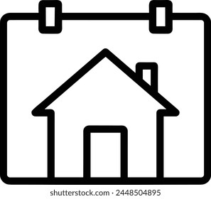 Calendar icon symbol vector image