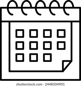 Bild Vektorgrafik Kalendersymbol