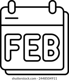 Calendar icon symbol vector image