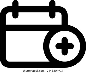 Símbolo de Vector de calendario Imagen