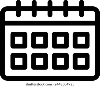 Bild Vektorgrafik Kalendersymbol