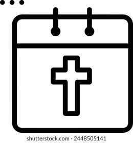 Símbolo de Vector de calendario Imagen