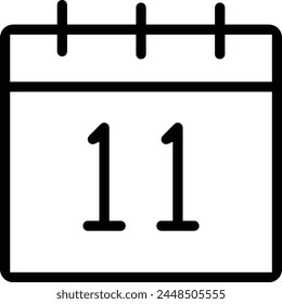 Calendar icon symbol vector image
