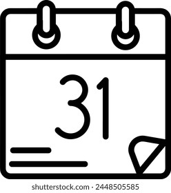 Calendar icon symbol vector image