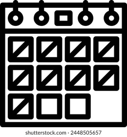 Símbolo de Vector de calendario Imagen