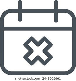 Bild Vektorgrafik Kalendersymbol