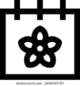 Símbolo de Vector de calendario Imagen
