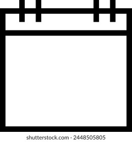 Bild Vektorgrafik Kalendersymbol