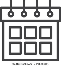 Símbolo de Vector de calendario Imagen