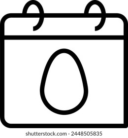 Bild Vektorgrafik Kalendersymbol