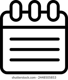 Calendar icon symbol vector image