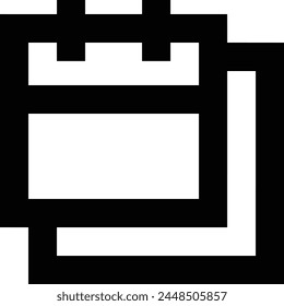 Calendar icon symbol vector image