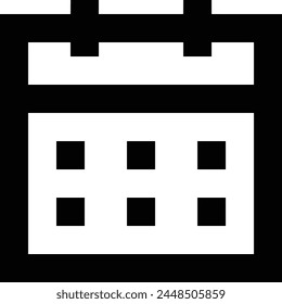 Calendar icon symbol vector image