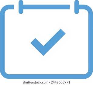 Calendar icon symbol vector image