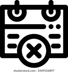 Calendar icon symbol vector image