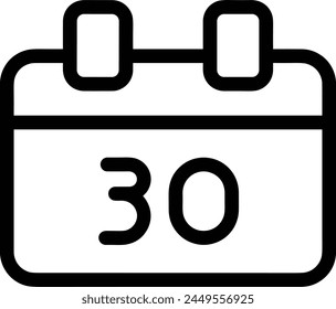 Calendar icon symbol vector image