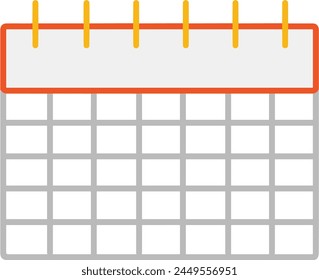 Símbolo de Vector de calendario Imagen