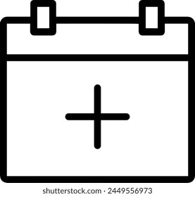 Calendar icon symbol vector image