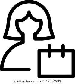 Calendar icon symbol vector image