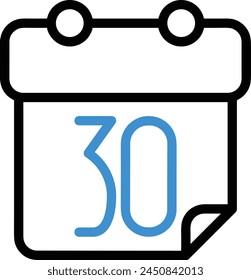 Calendar icon symbol vector image