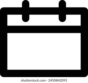 Calendar icon symbol vector image