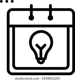 Símbolo de Vector de calendario Imagen