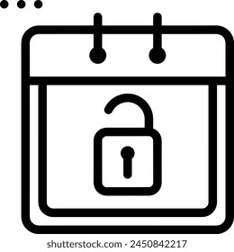 Calendar icon symbol vector image