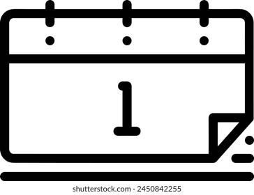 Bild Vektorgrafik Kalendersymbol