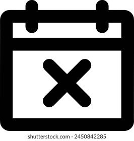 Calendar icon symbol vector image