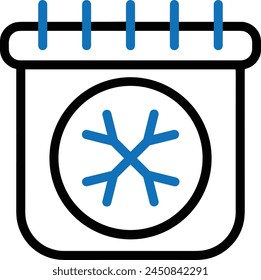 Calendar icon symbol vector image