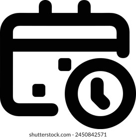 Calendar icon symbol vector image