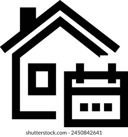 Bild Vektorgrafik Kalendersymbol