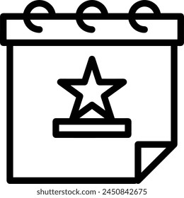 Calendar icon symbol vector image