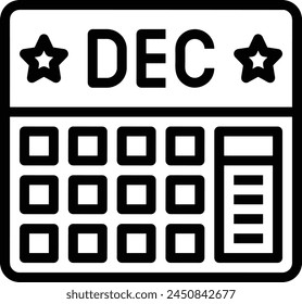 Calendar icon symbol vector image
