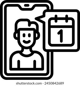 Calendar icon symbol vector image