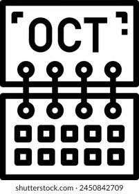 Calendar icon symbol vector image
